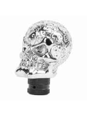 Ручка КПП череп,хром фото 1