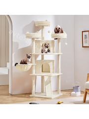 Домик для кошки 174см бежевый фото 2