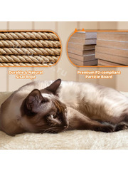 Домик для кошки 174см бежевый фото 8