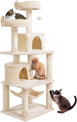 Домик для кошки 159см бежевый фото 1