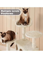 Домик для кошки 137см бежевый фото 6