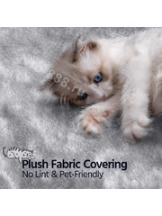 Домик для кошки 107см светло-серый фото 8