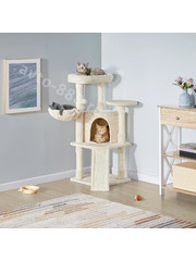 Домик для кошки 107см бежевый фото 9