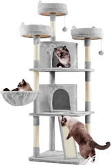 Домик для кошки 174см светло-серый фото 1