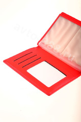 Обложка для документов красная POLO фото 4