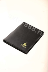 Обложка для документов чёрная POLO фото 2