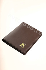 Обложка для документов коричневая POLO фото 2