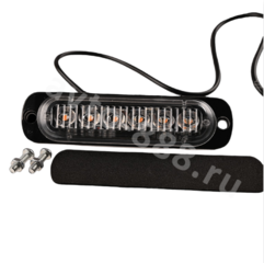 JSJD-0006  Фонари габаритные 12/24V жёлтый (10шт) фото 4