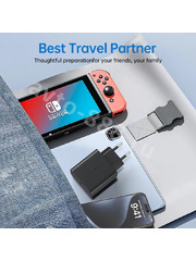 SD-77 Сетевое зарядное устройство Супер Быстрая TYPE-C (белая) фото 8