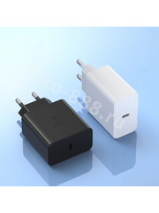 SD-77 Сетевое зарядное устройство Супер Быстрая TYPE-C (белая) фото 4