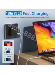 Сетевое зарядное устройство Супер Быстрая TYPE-C (чёрная) фото 10