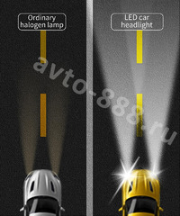 Автомобильная лампа LED V18 H7 (2шт) фото 7