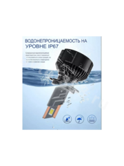 Автомобильная лампа LED V18 9005/9006 фото 5