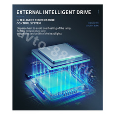 Автомобильная лампа LED V18 H11 (2шт) фото 4