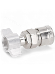 Быстросъемное соединение пневматическое с барашком АЗИЯ фото 1