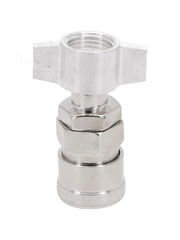 Быстросъемное соединение пневматическое с барашком АЗИЯ фото 2