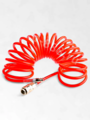 Шланг пневматический спиральный 5м фото 3