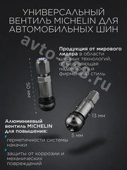 Вентиль для бескамерных шин 4шт. тёмно-серый фото 3