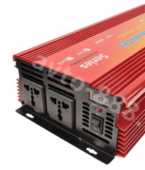 Преобразователи напряжения 24V-220V 4000W LaiRunH (красная) фото 4