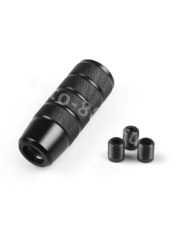 Ручка КПП алюминиевый чёрный фото 2