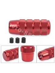 Ручка КПП алюминиевый красный фото 3