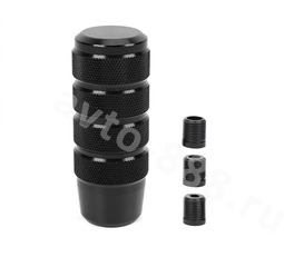 Ручка КПП алюминиевый чёрный фото 1