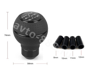 Ручка КПП с написание цифр, чёрный P-5575 фото 2