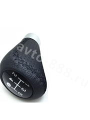 YG-2343 Ручка КПП чёрная+шов чёрный фото 3