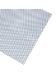 Сетка на решетку радиатора алюминиевая синий мелкая 1000*330 мм ячейка 3x6мм фото 2