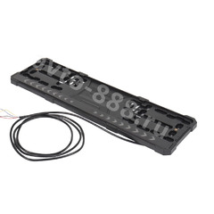 Рамка номера с диодной подсветкой стопом и поворотником AK-8419 фото 5