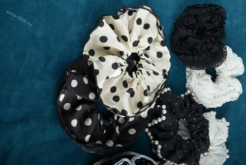 Резинки для волос детские 头圈8件套1 фото 5