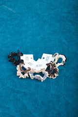 Резинки для волос набор, коричневые оттенки 5卡5色 фото 1