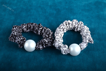 Резинки для волос набор, коричневые оттенки 8件套 фото 3