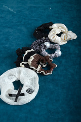 Резинки для волос набор, коричневые оттенки 8件套 фото 1