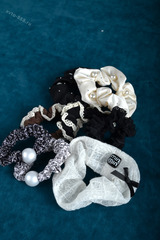 Резинки для волос набор, коричневые оттенки 8件套 фото 5