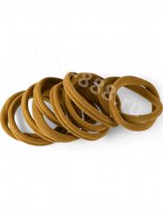 Резинки для волос набор, коричневые оттенки (67шт) фото 7