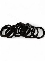 Резинки для волос набор, коричневые оттенки (67шт) фото 8