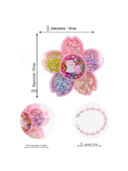 Набор бусин для создания украшений подарок фото 1