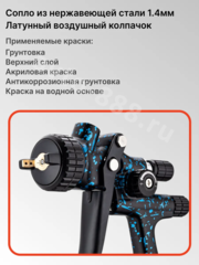 Краскораспылитель WJS1979 фото 5