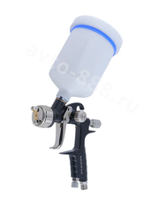 Краскопульт пневматический WJS3700 с верхним бачком 600мл. фото 10