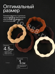 Резинки для волос 10шт фото 3