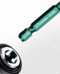 Набор биты торсионные 6mm (10шт) фото 2