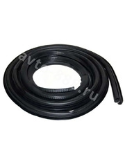 NAKLRE-010 Уплотнитель на двери R (полая) чёрная, 3.6м фото 2