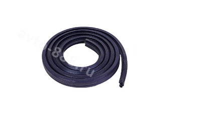 NAKLRE-011 Уплотнитель на двери G (полая) чёрная, 3.5м фото 2