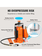 Домкрат воздушно-гидравлический бутылочный 5 тонн фото 4