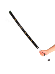 Катана ZhangShen 不死川刀 白绿手柄 黑壳 绿身 фото 3