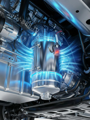 Подогрев топливного фильтра 120*140 24V фото 4