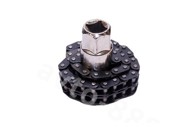 Съемник масляного фильтра цепной 69-120мм фото 3