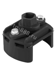 Съемник масляного фильтра регулируемый 1/2 60-80мм фото 1