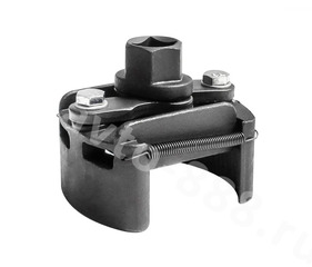 Съемник масляного фильтра регулируемый 1/2 60-80мм фото 2